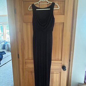 Classic and Elegant Black Floor Length Dress